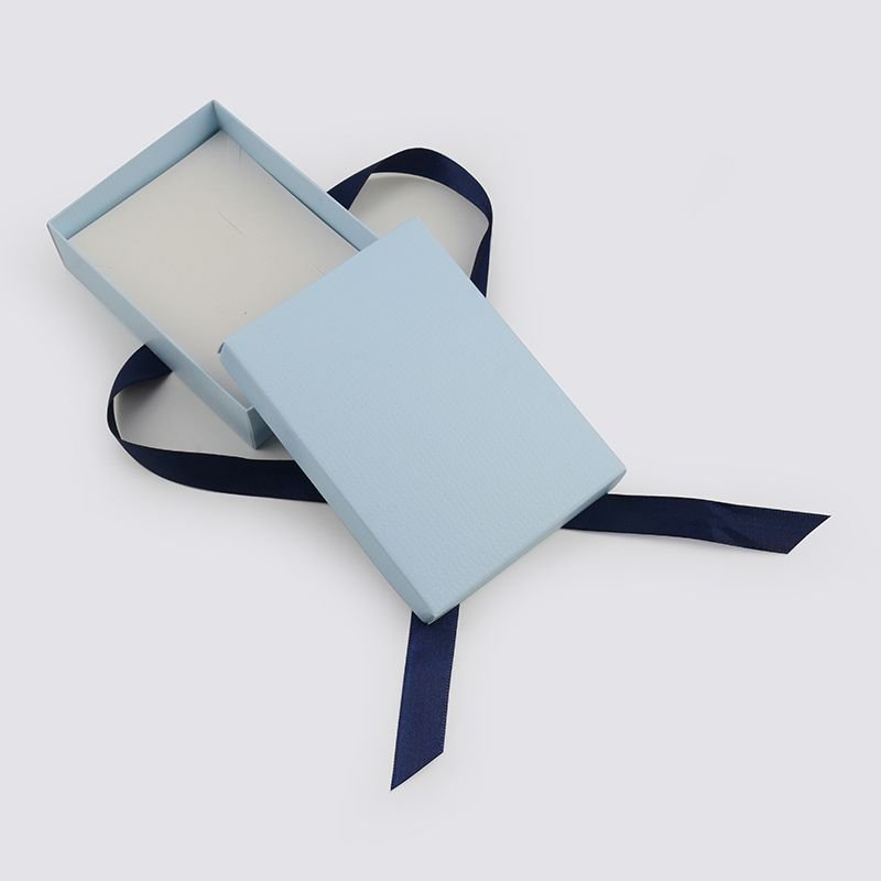 CAIXA 11*8 CROCCO AZUL/FITA AZUL PARA CONJUNTO PACOTE COM 10 UNIDADES