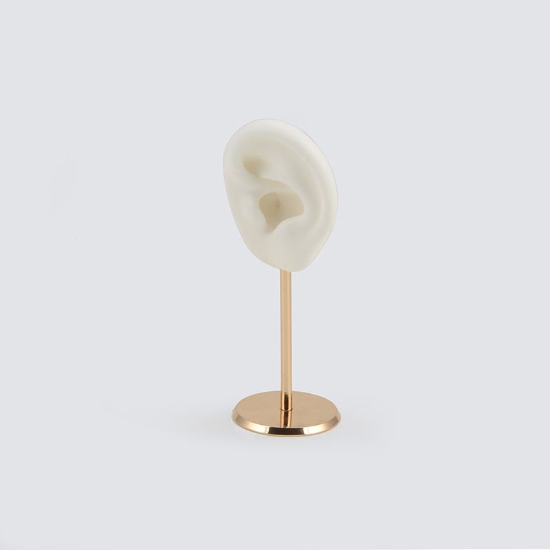 EXP. BRINCO ORELHA C/ PEDESTAL P DIREITA SILICONE