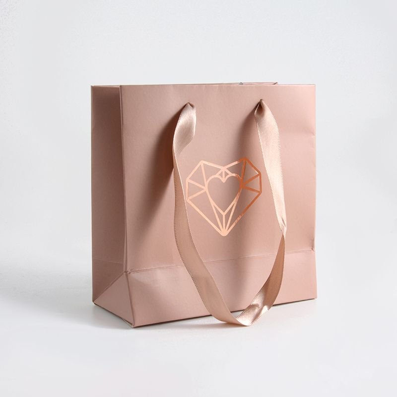 SACOLA ROSE TRADICIONAL 15*15 PACOTE COM 10 UNIDADES