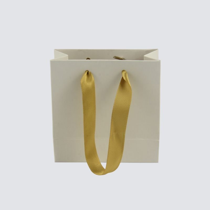 SACOLA TRADICIONAL LISA OFF WHITE 11X11 PACOTE COM 10 UNIDADES